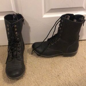 Black Combat Boots